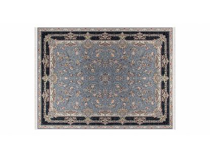 تصویر فرش پاتریس طرح پیچک رنگ طوسی 1200 شانه